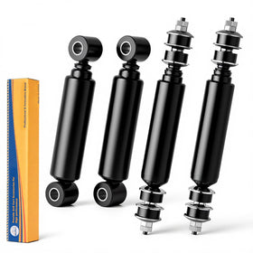 Mixopoly front shock absorber for Club Car DS improves ride comfort on rough surfaces
