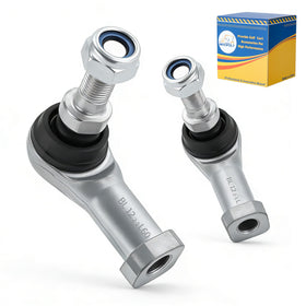 Mixopoly golf cart ball joint outer tie rod end on the left, Yamaha G22, improves steering stability.
