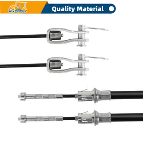 Polyurethane housing on Mixopoly brake cables ensures durability and flexibility.