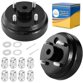 Mixopoly brake drum with 1in hole and 30 teeth delivers reliable braking on EZGO carts