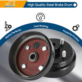 Mixopoly dual-pack drum set includes hardware for easy installation on EZGO carts