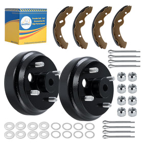 Mixopoly brake kit drum passenger-side for EZGO TXT, durable performance