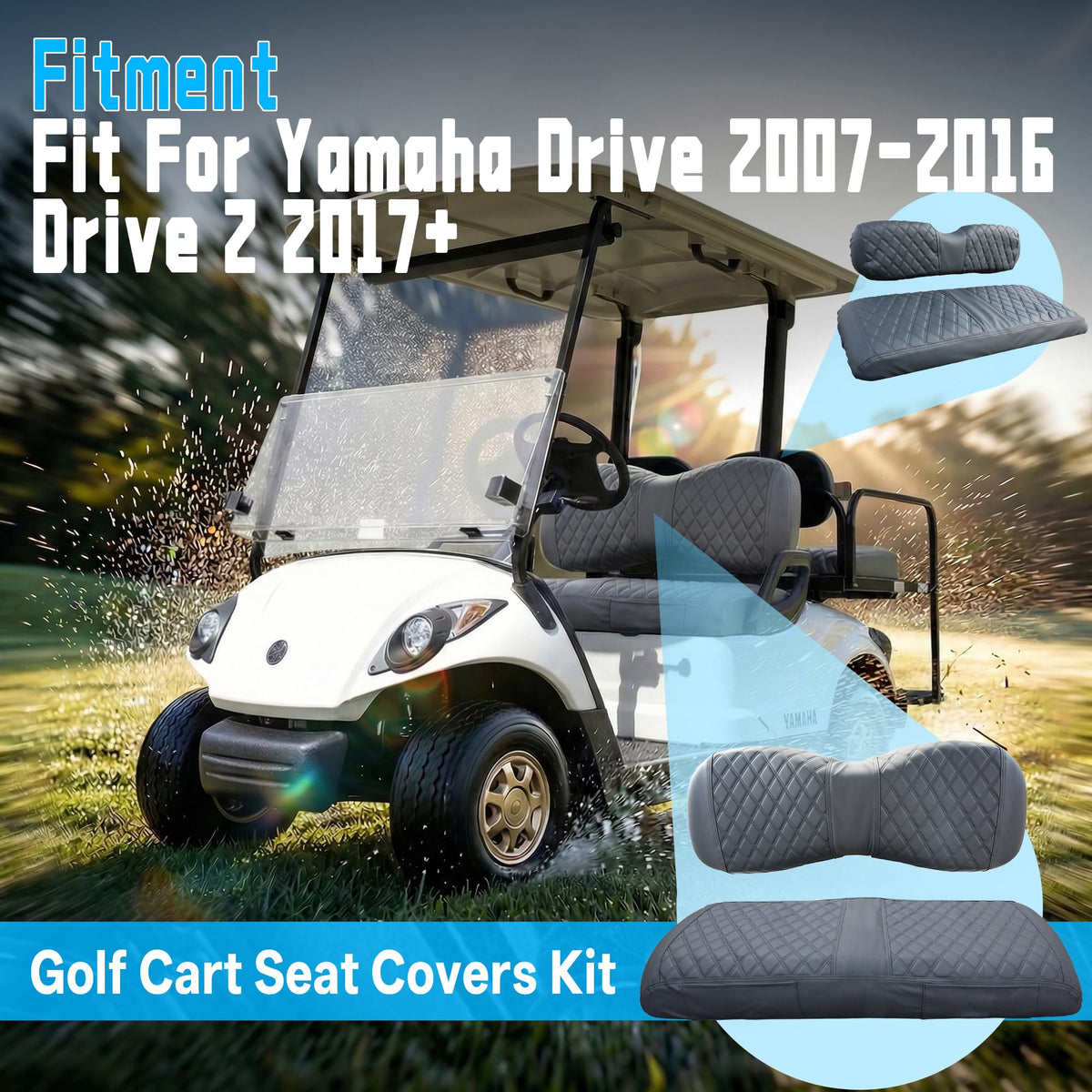 Mixopoly front seat cover with pockets adds convenient storage for keys and phones.
