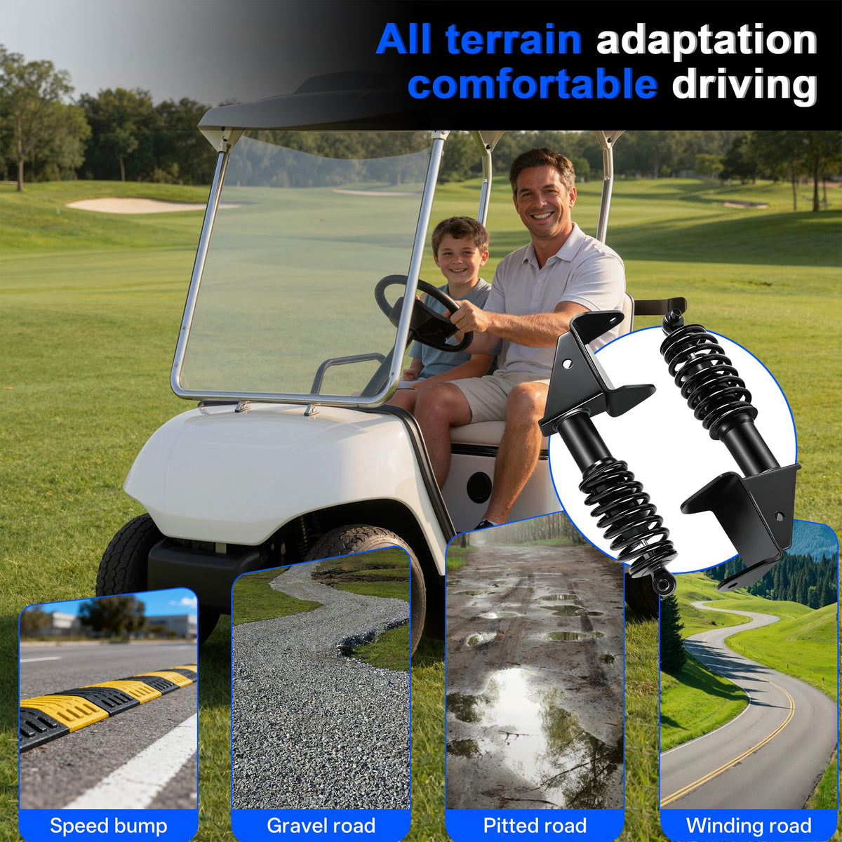 Mixopoly front shock absorber kit packaging image