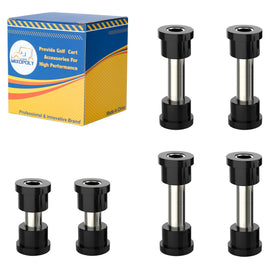 Mixopoly rear leaf spring bushing kit for Club Car Precedent improves ride comfort.