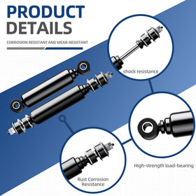 Mixopoly golf cart shock system supports steady handling and safe driving