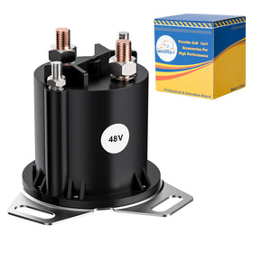 Mixopoly 48V four-terminal solenoid assembly for EZGO RXV reliability