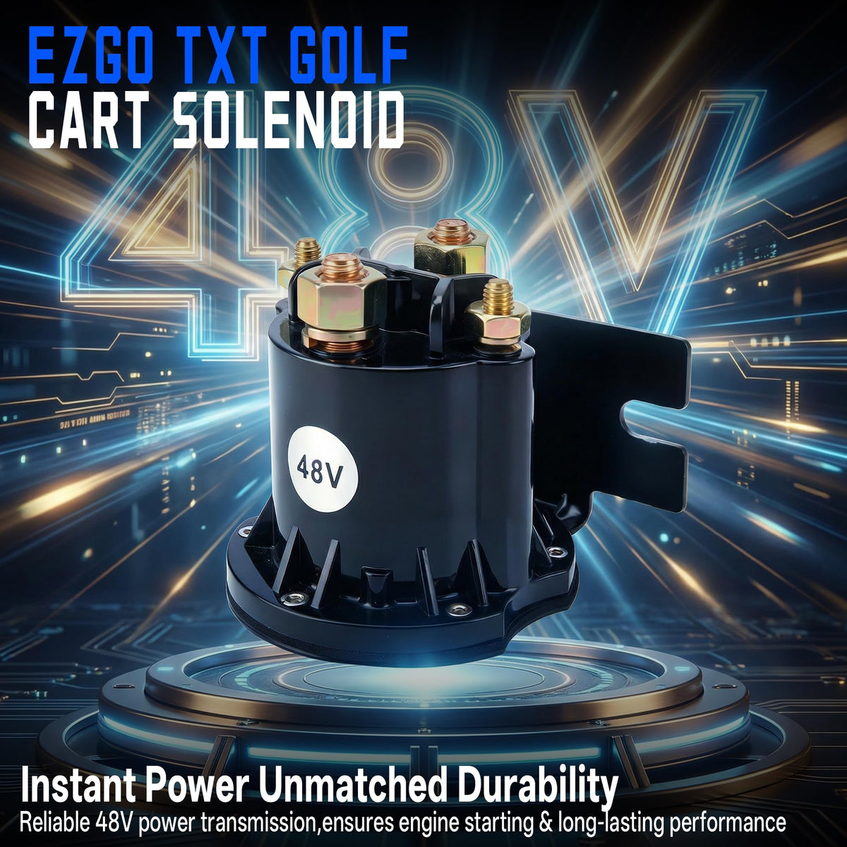 Mixopoly solenoid installed on EZGO TXT for 2010+ models