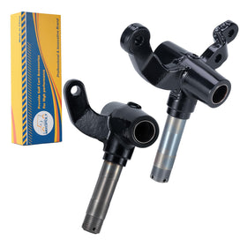 Mixopoly golf cart spindle passenger side for EZGO TXT improves handling and turning performance