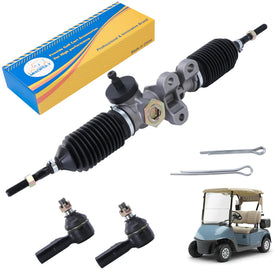 Mixopoly steering gear box assembly for EZGO RXV improves steering reliability.