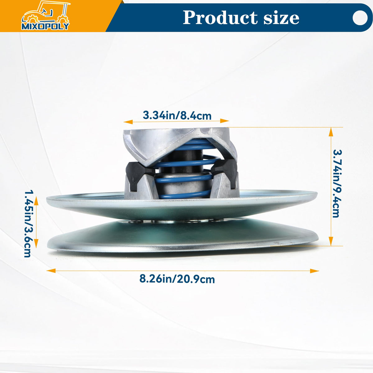 Mixopoly golf clutch compatibility for 1997-UP models supports easy OEM replacement.