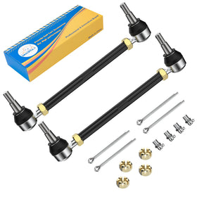 Mixopoly golf steering tie rod end kit left side, precise fit for EZ-GO TXT/Medalist.