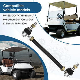 Mixopoly golf steering tie rod end kit right side, durable metal construction for reliability.
