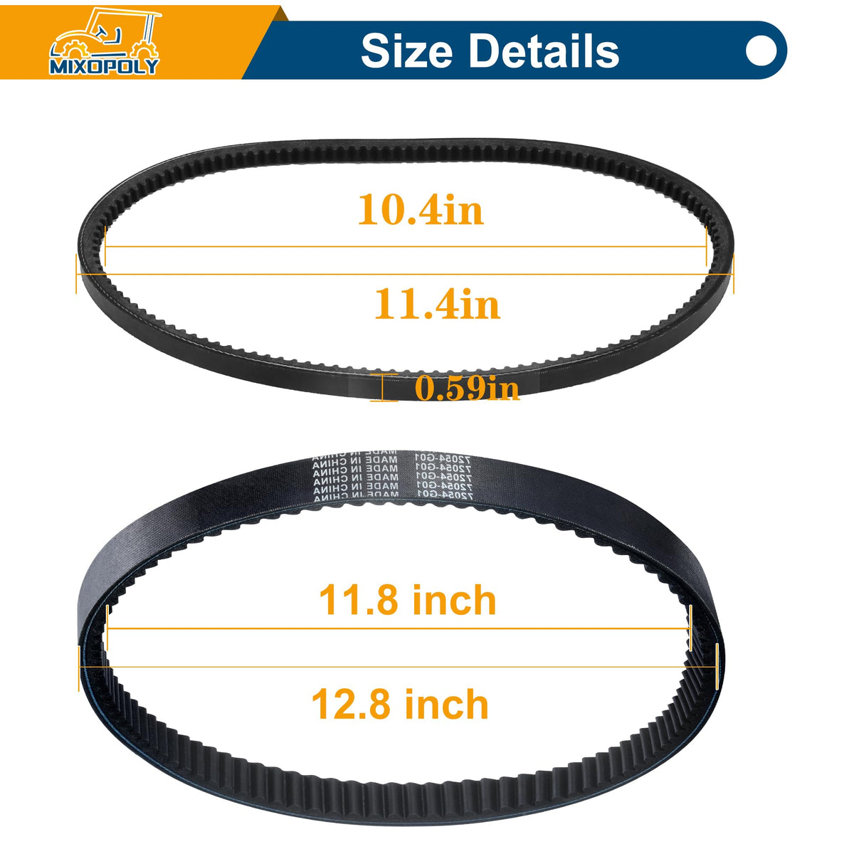 Mixopoly high-tensile aramid reinforced belt material close-up for durability.