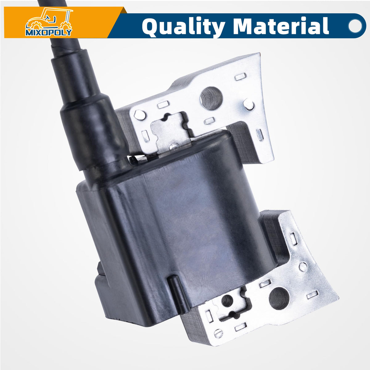 Durable Mixopoly coil designed for easy installation using a basic toolkit.