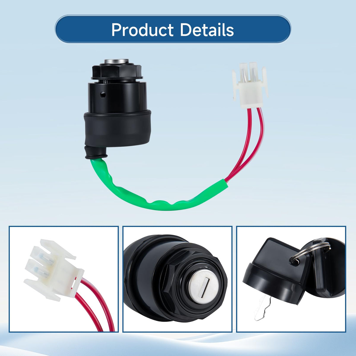 Durable Mixopoly main switch construction close-up emphasizes reliability for on-course performance