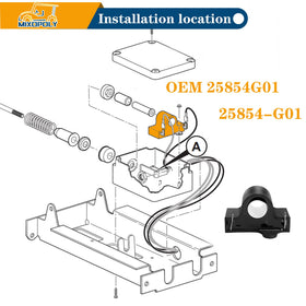Mixopoly inductive throttle sensor in package; ready for simple replacement.