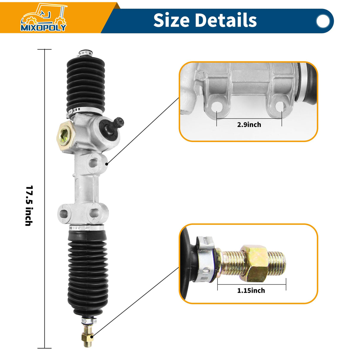 Mixopoly installation tips guide helps secure tie rods and align wheels.