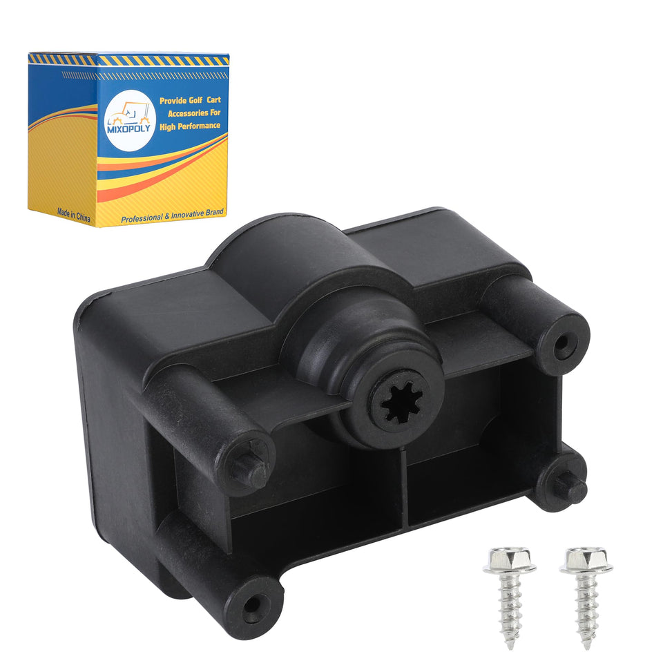 Mixopoly MCOR throttle potentiometer close-up highlights precision components for smoother golf cart control.