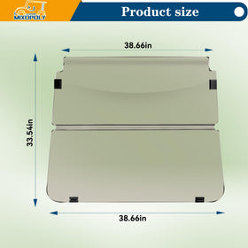 Mixopoly mounting hardware included windshield simplifies installation