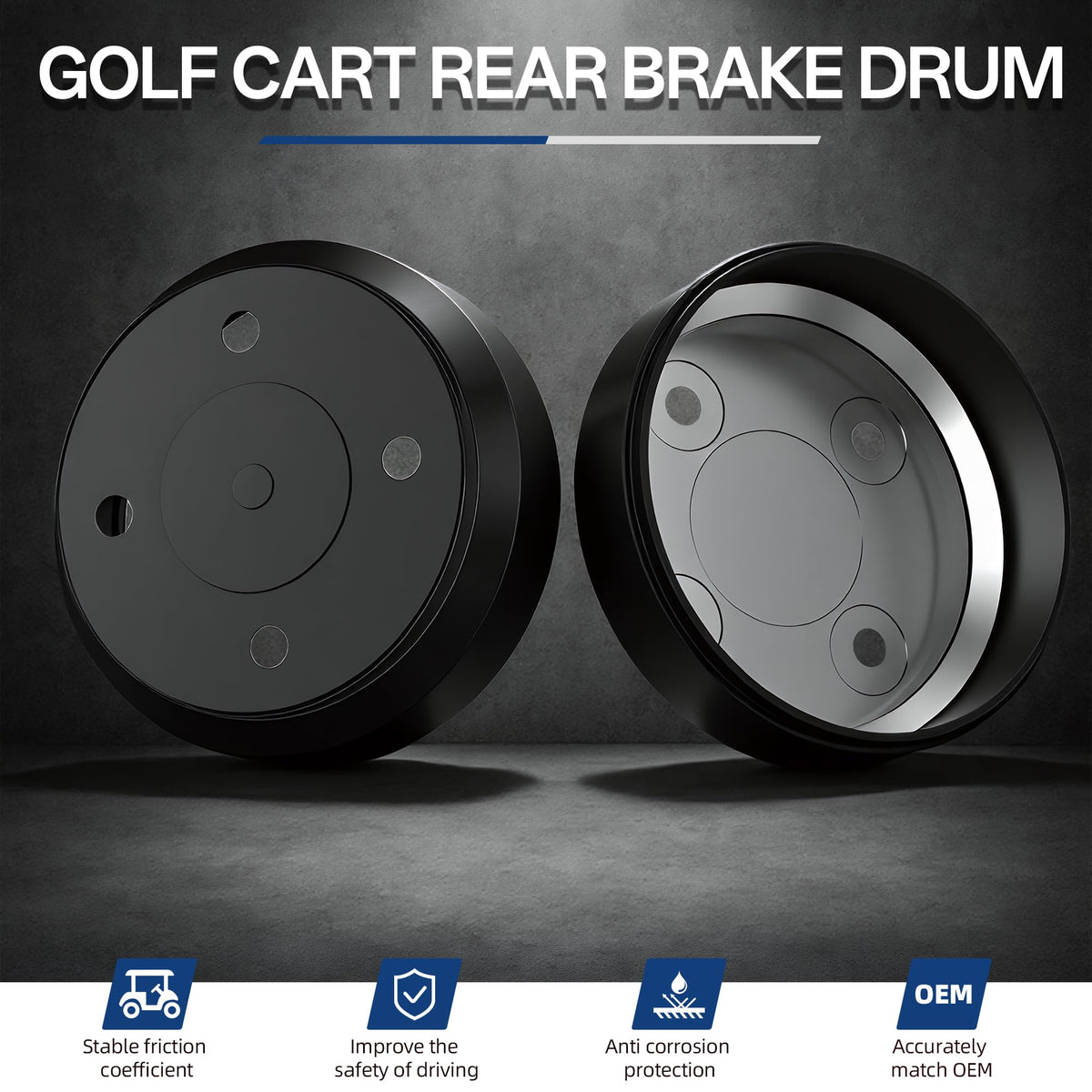 Mixopoly OEM replacement numbers confirming authentic Club Car compatibility.