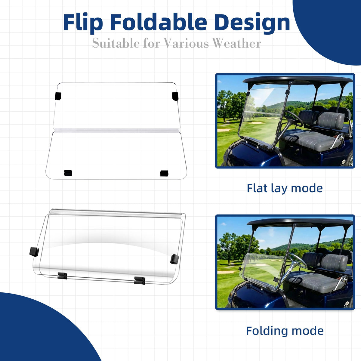 Mixopoly package includes three installation clips for quick setup.