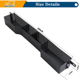 Package contents for Mixopoly front basket with fixings