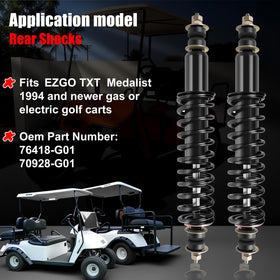 Mixopoly shock absorber package arrives with two absorbers and accessories.