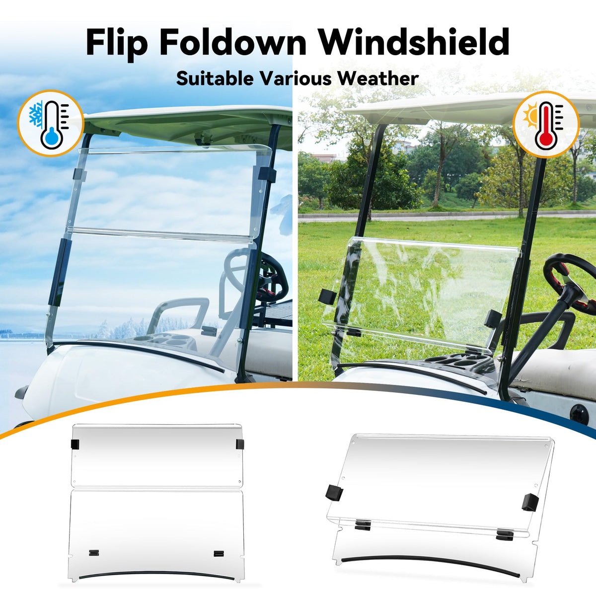 Mixopoly premium acrylic windshield offers durability and crisp view