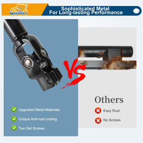 Mixopoly premium metal steering shaft for durable steering