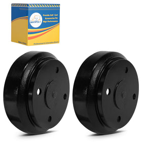 Mixopoly rear brake drum for Club Car DS enhances braking reliability.