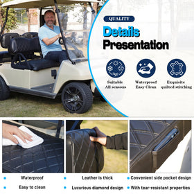 Mixopoly rear-seat-back-cover-diamond blends durability with weather resistance.