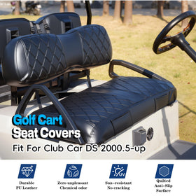 Mixopoly rear-seat-cover-diamond protects upholstery while upgrading aesthetics.