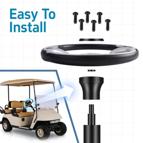 Mixopoly secure mounting minimizes vibration for steadier steering.