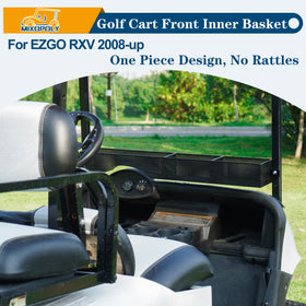 Mixopoly solid-design no-rattle tray enhances cart stability during rides.