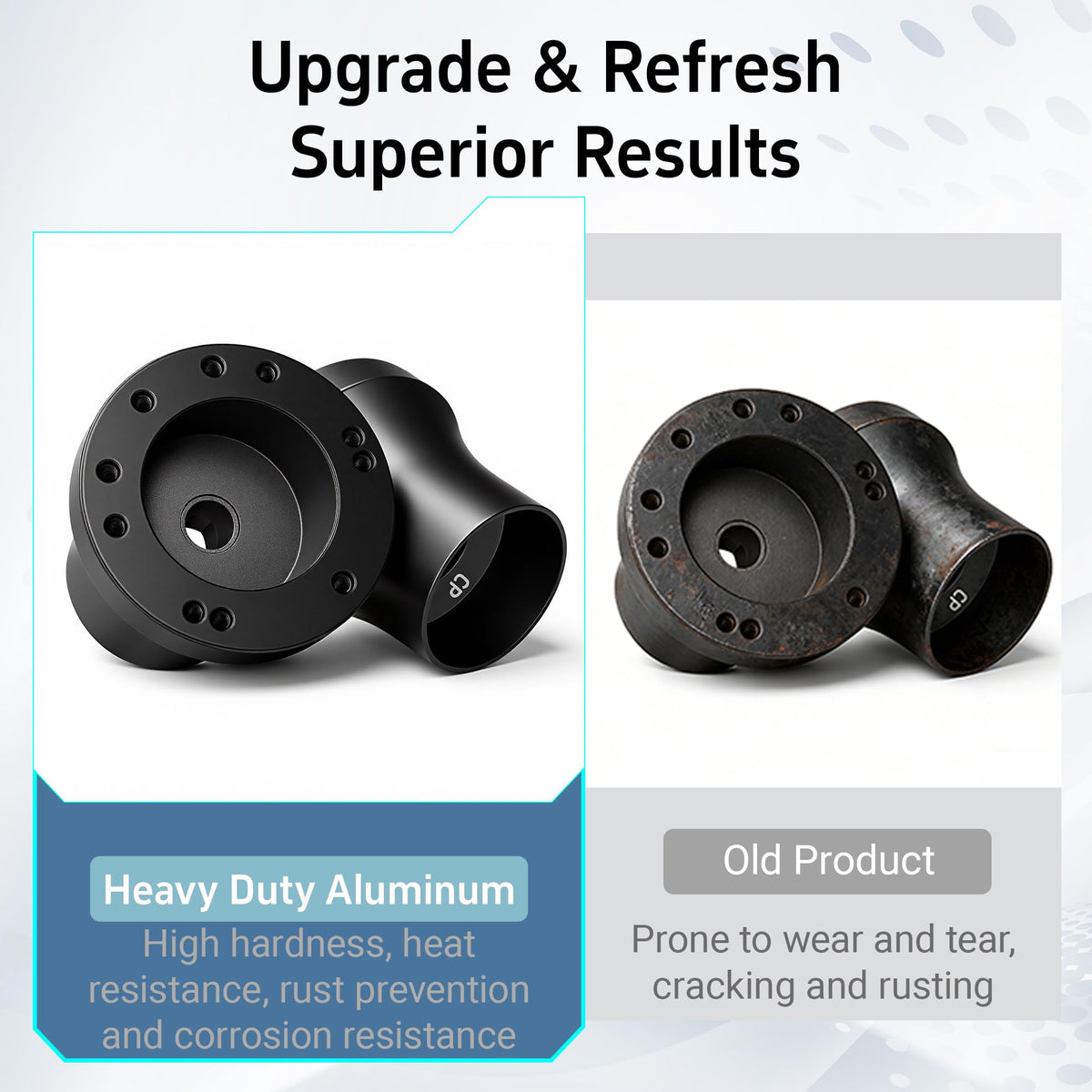Mixopoly anti-corrosion finish supports outdoor rides and miles.
