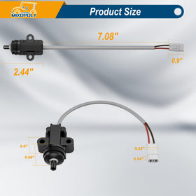 Mixopoly stop switch with included hardware ready for installation