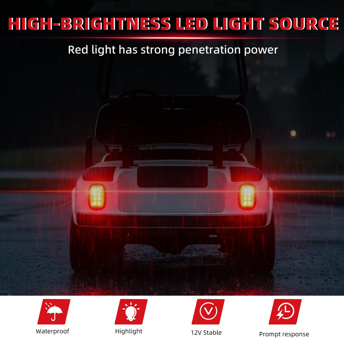 Mixopoly taillight kit packaging, two taillights included for quick replacement.