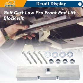 Mixopoly provides tire-to-fender clearance to prevent rub on Club Car DS