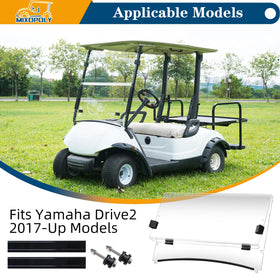 Mixopoly tool-free install windshield for Yamaha Drive2, saves setup time