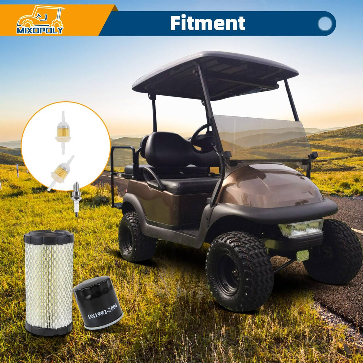 Mixopoly inline fuel filters ensure clean fuel flow for reliable starts