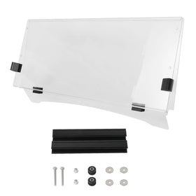 Mixopoly two-pack bottom clips ensure stable upper and lower windshield alignment.