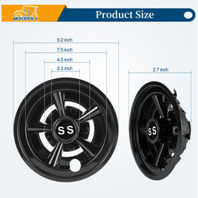 Weather-resistant Mixopoly wheel cover withstands sun and rain