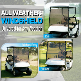 EZGO TXT 2014-Up compatibility ensures clear visibility and protection