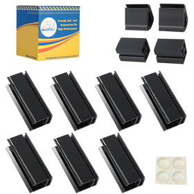 Mixopoly windshield clips kit package with complete mounting hardware for quick DIY installation