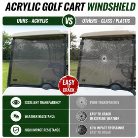 Mixopoly shatterproof windshield ensures durable protection while driving in debris-heavy conditions.