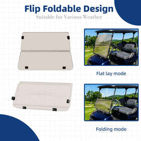 Mixopoly UV protection reduces glare for sunny golf-course days.