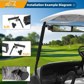 Mixopoly wink mirror with 160-degree view enhances blind-spot coverage