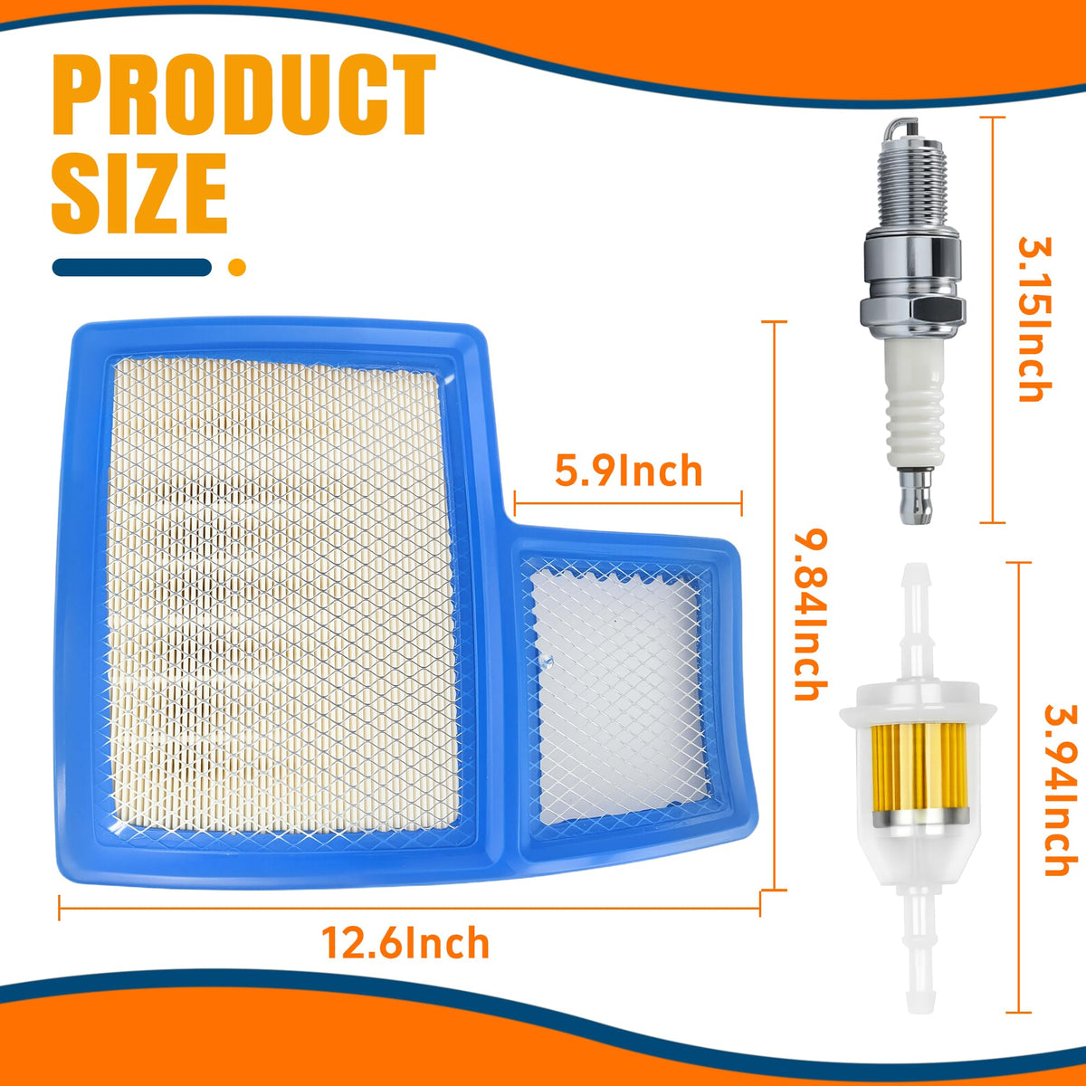 Mixopoly Yamaha-compatible kit fits G16–G29 engines for maintenance.