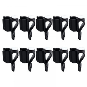 MiOYOOW 10Pcs golf club bag clips keep your gear organized for quick access.